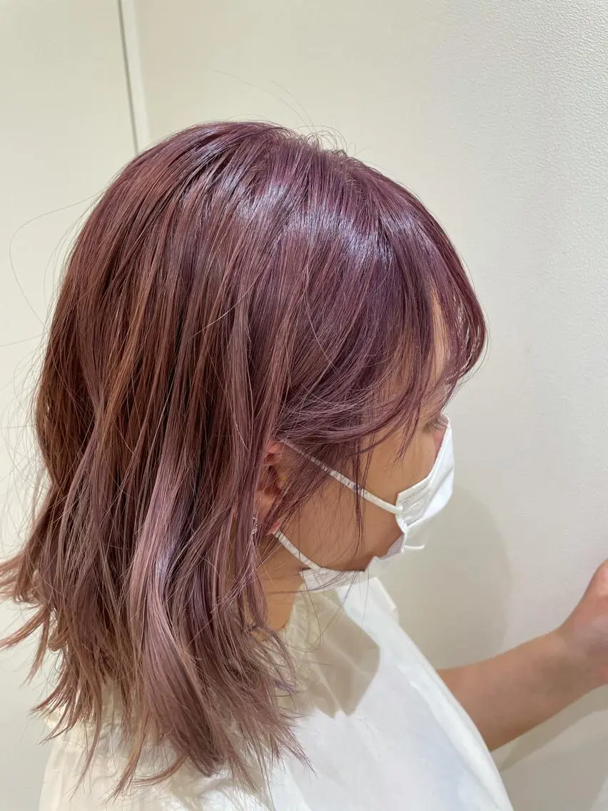 ミディアム カラー 【大人ショート/ボブ モデル募集】　Seiのヘアスタイル