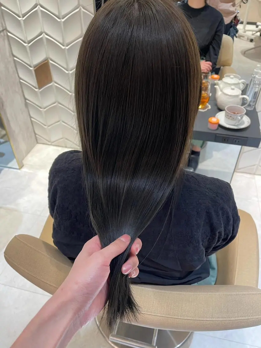 セミロング トリートメント 🫧美髪縮毛矯正 🫧SEKIのヘアスタイル