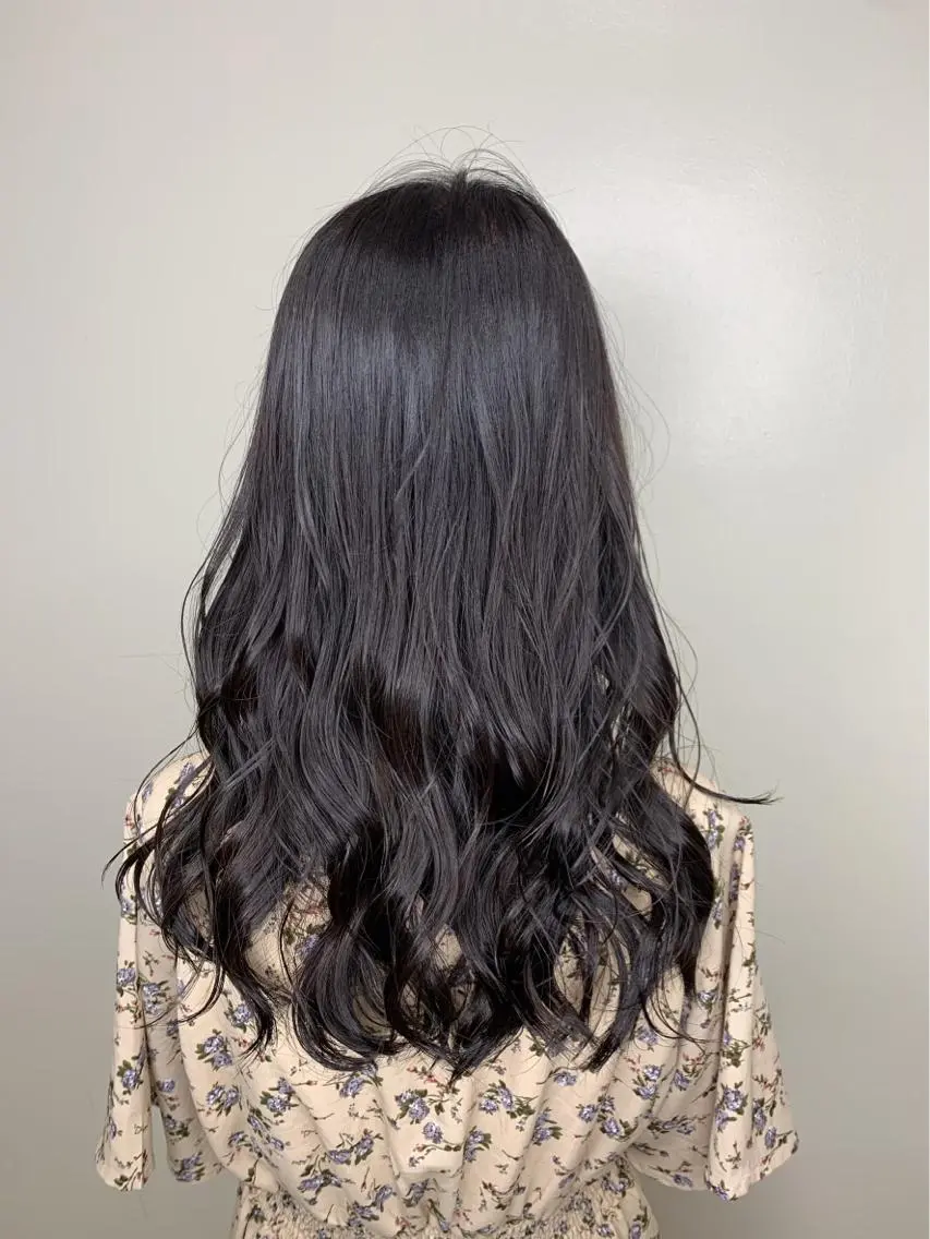 ロング カラー ヘアカラー Hair resort Aiのヘアスタイル