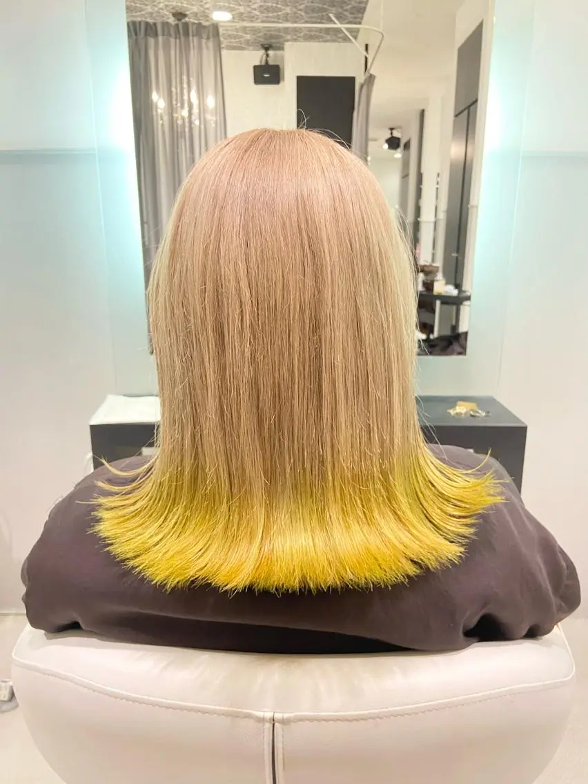 カラー Earth中野山後藤 陸沙のヘアスタイル