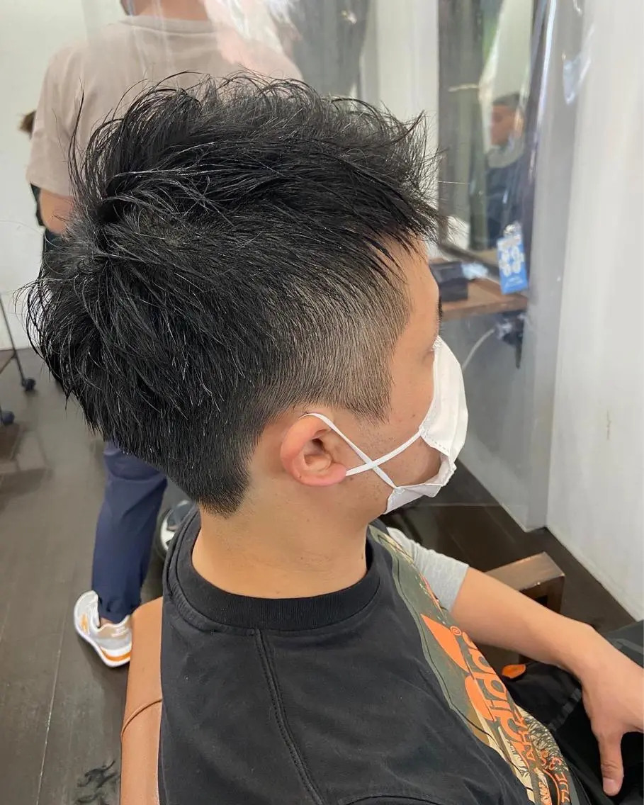ショート アッシュ 髪質改善 ショートヘア 縮毛矯正 トリートメント 久木原 ゆりのヘアスタイル