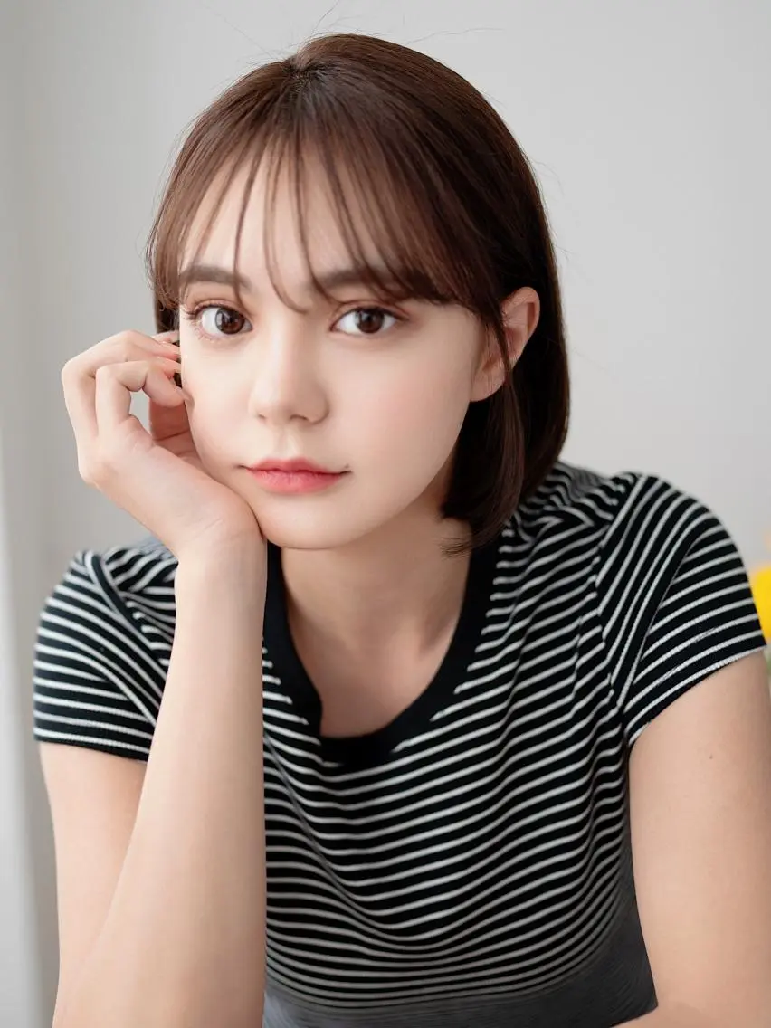 ショート カラー 透明感カラー ショートヘア 小顔カット カット 縮毛矯正 【船堀個室】縮毛矯正 &ショートカット特化のヘアスタイル