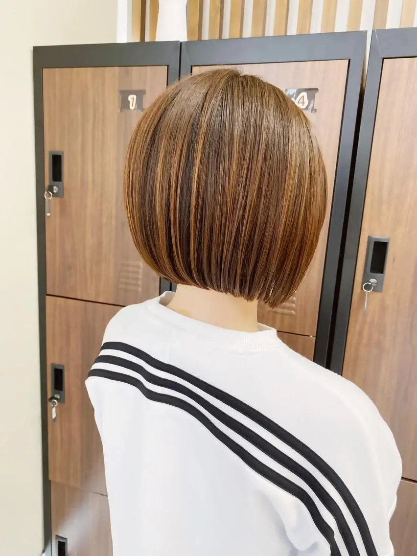 ショート ボブ カット ヘッドスパ YURI ✨のヘアスタイル