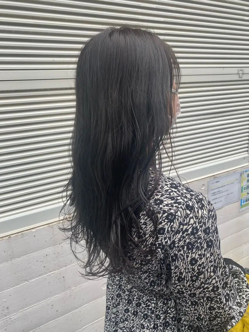 ミディアム カラー 🟩白髪ぼかし ショート/大司のヘアスタイル