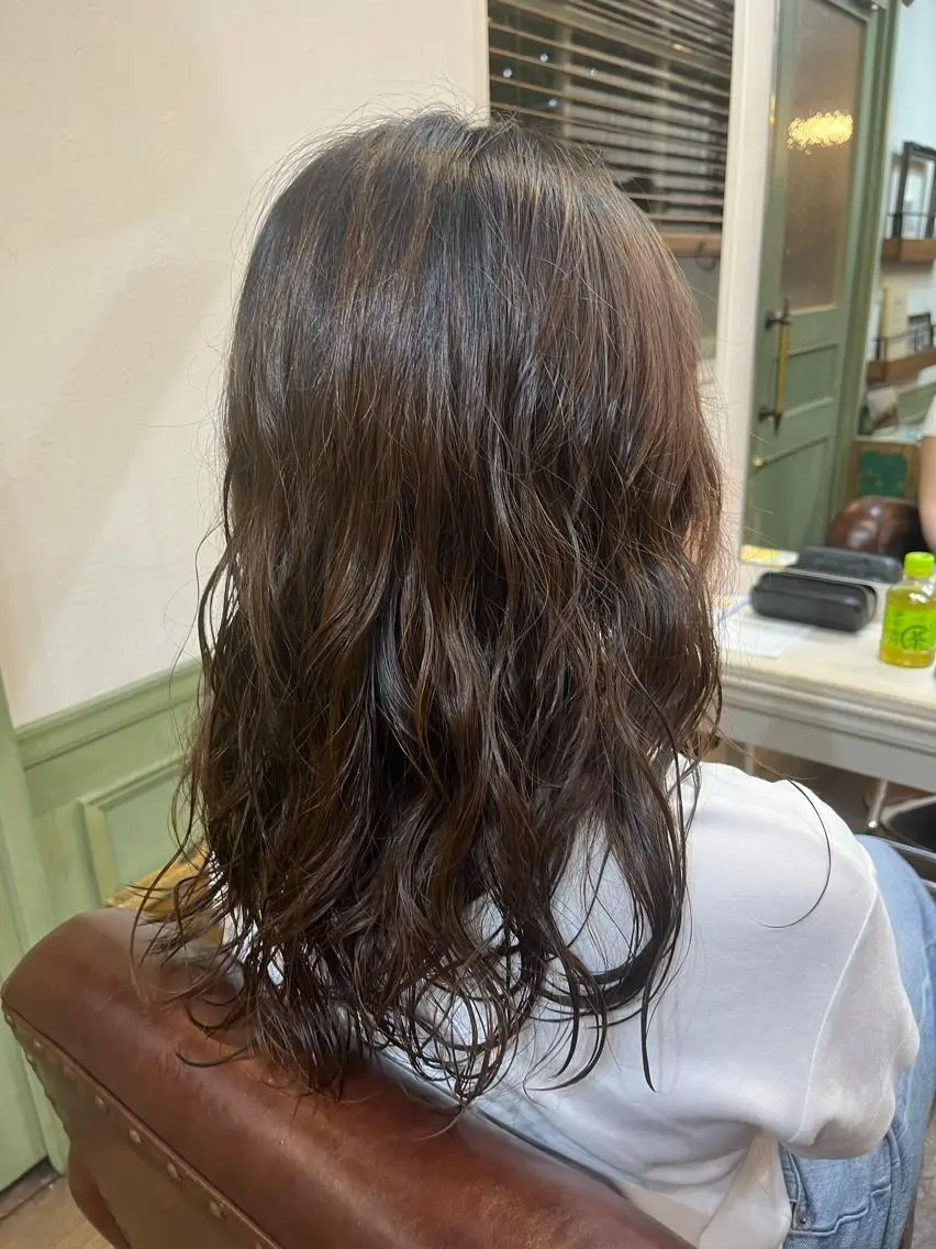 パーマ utsumi uran 吉祥寺のヘアスタイル
