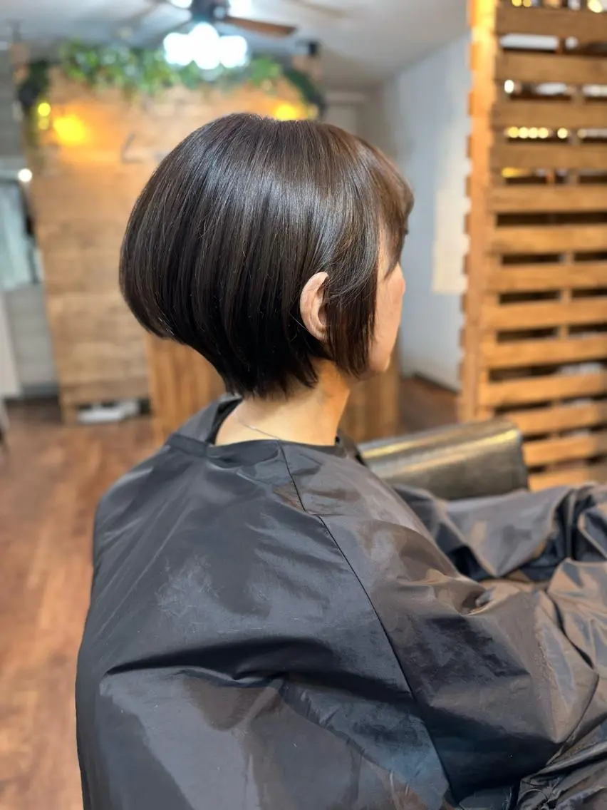 ショート カラー ショートボブ ボブ ショートヘア カット ヘアカラー Luzir⭐︎ GEN⭐︎のヘアスタイル