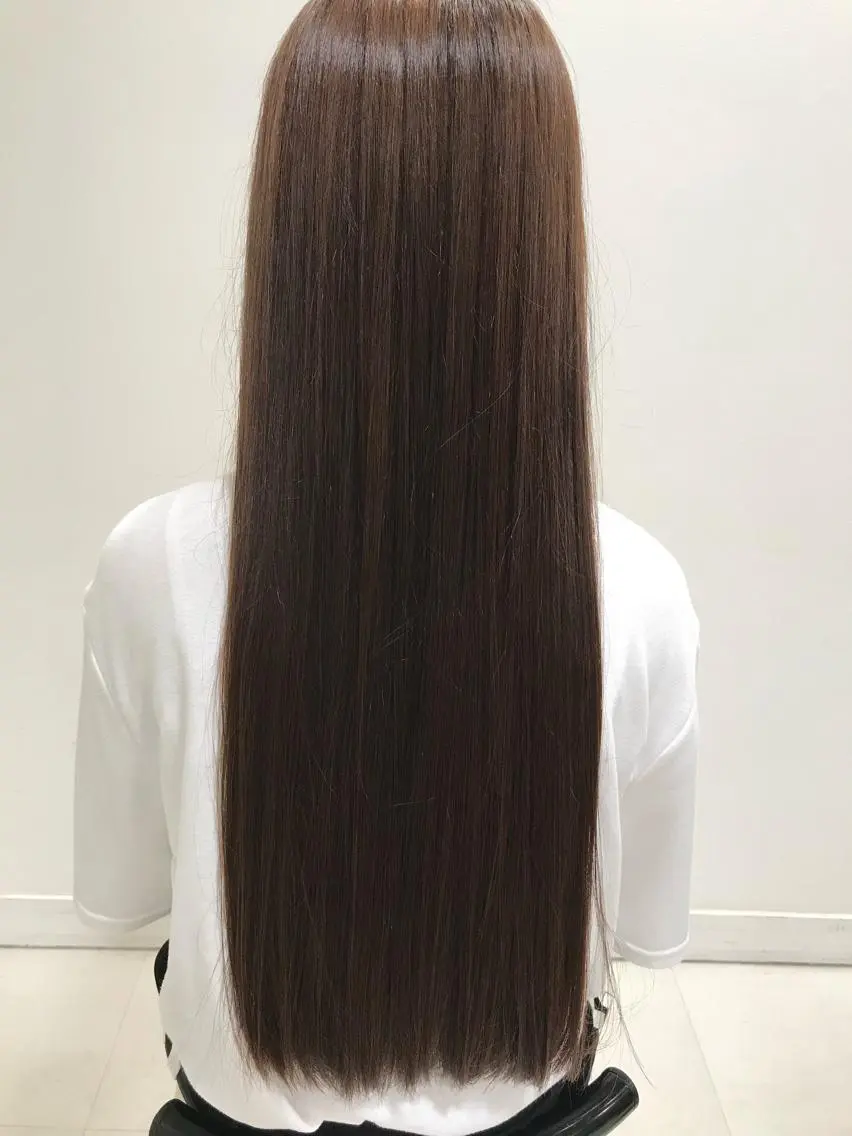 ロング 髪質改善 トリートメント 韓国🇰🇷 ✂︎hair 内田愛のヘアスタイル