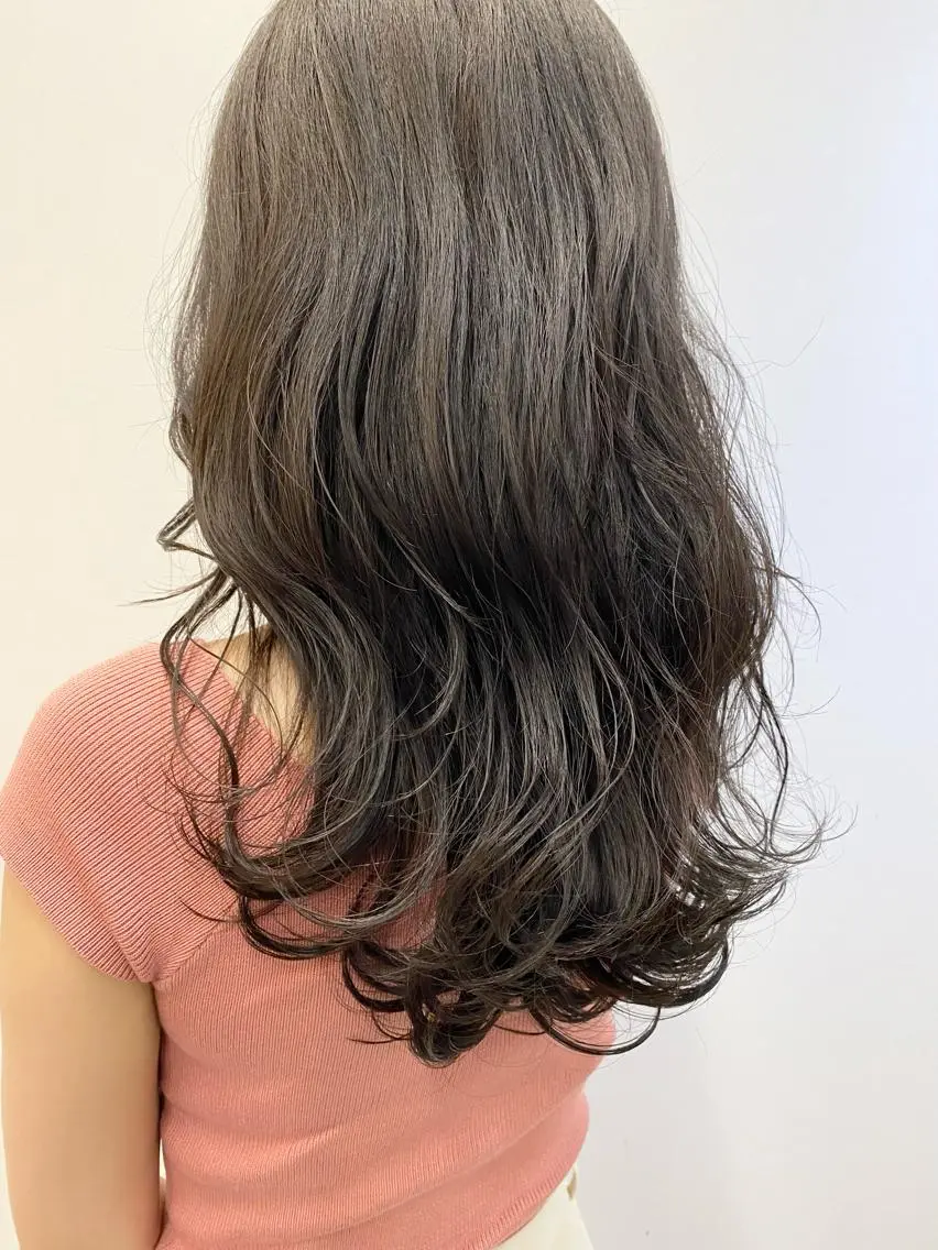 セミロング カラー カット ヘアカラー トリートメント 艶カラー/ハイライト /レイヤー中島啓太のヘアスタイル