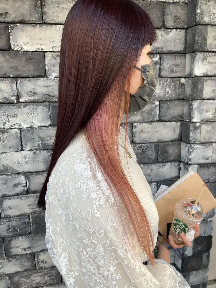 ロング カラー カット ヘアカラー トリートメント ✂️似合わせの魔術師 石田一樹✂️のヘアスタイル
