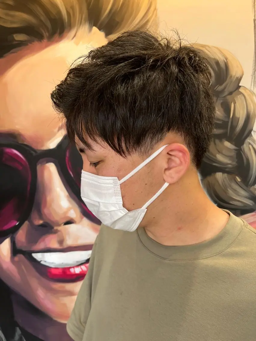 ミディアム カラー パーマ ヘアアレンジ メンズ キッズ ネイル マツエク・マツパ アイブロウ 子どものヘアアレンジ ミディアムパーマ メンズバレイヤージュ メンズハイライト メンズインナーカラー カット 久木原 ゆりのヘアスタイル