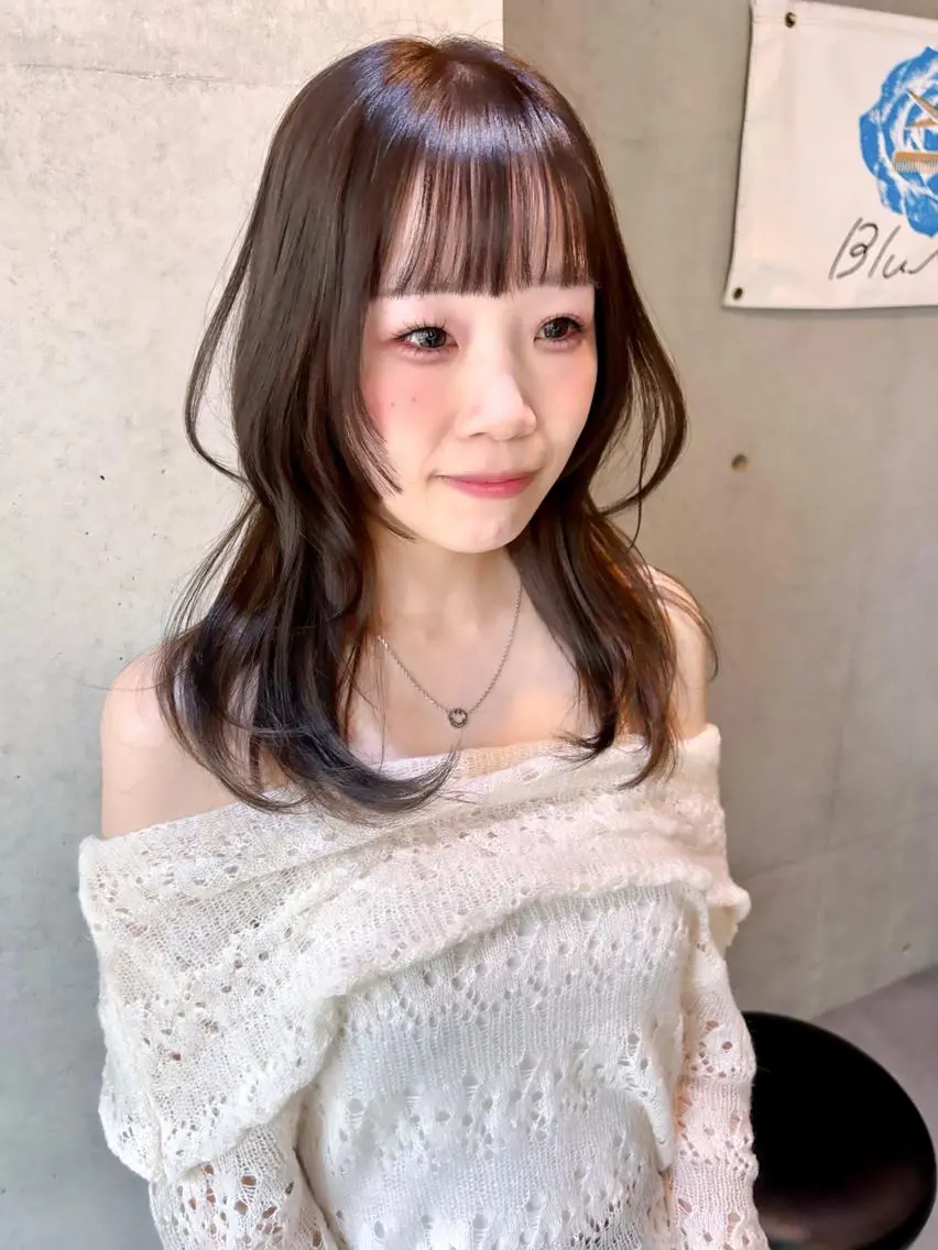 セミロング Blume...✮ Kenレイヤーカットのヘアスタイル