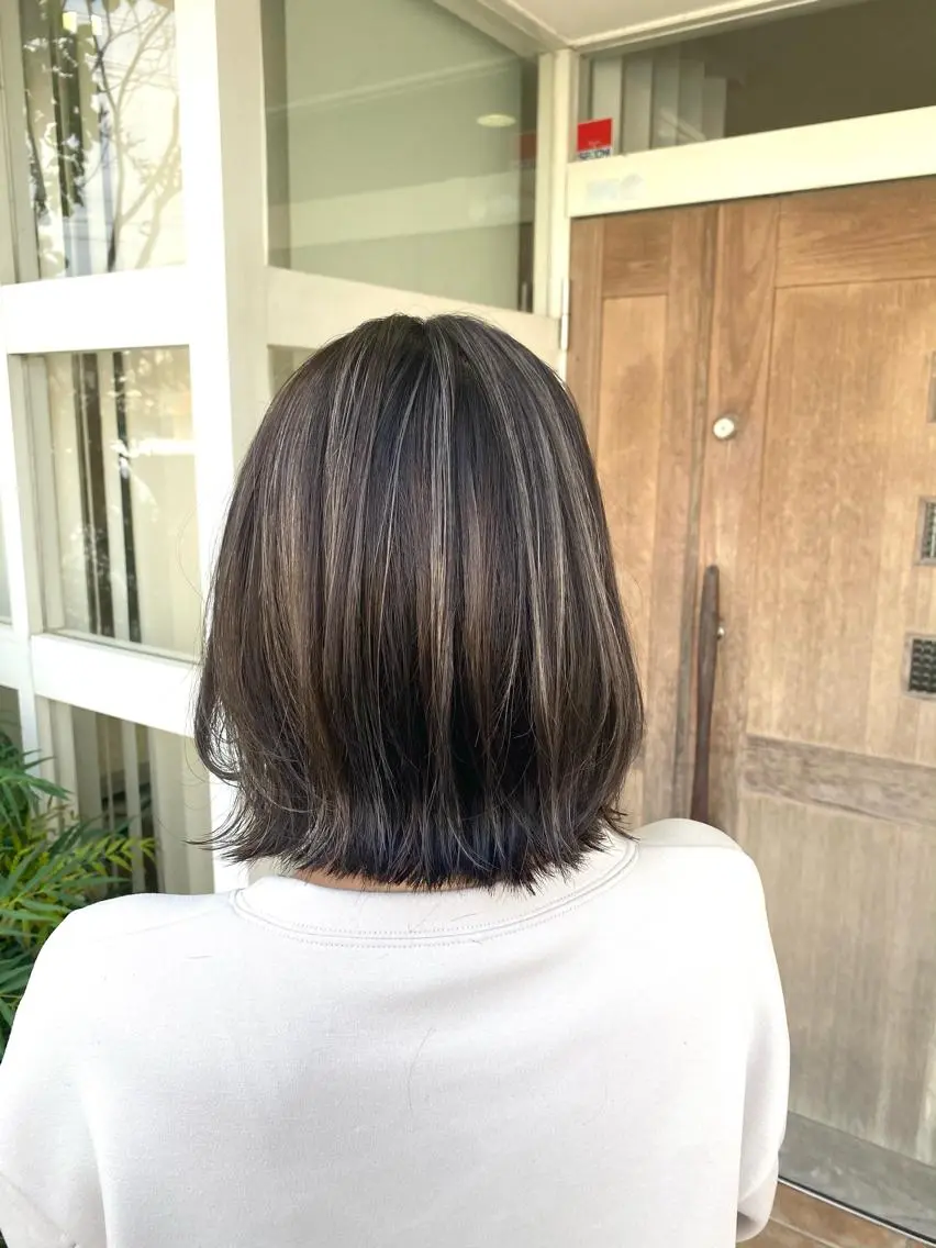 ミディアム ヘアカラー トリートメント 大橋 聖哉のヘアスタイル