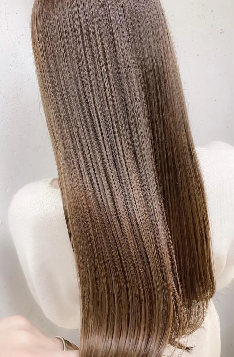ロング カラー パーマ ヘアアレンジ アッシュ バレイヤージュ ブリーチ ケアブリーチ 透明感カラー カット 縮毛矯正 トリートメント バレイヤージュ 藤沢 ハイライト竹内ケンゴのヘアスタイル