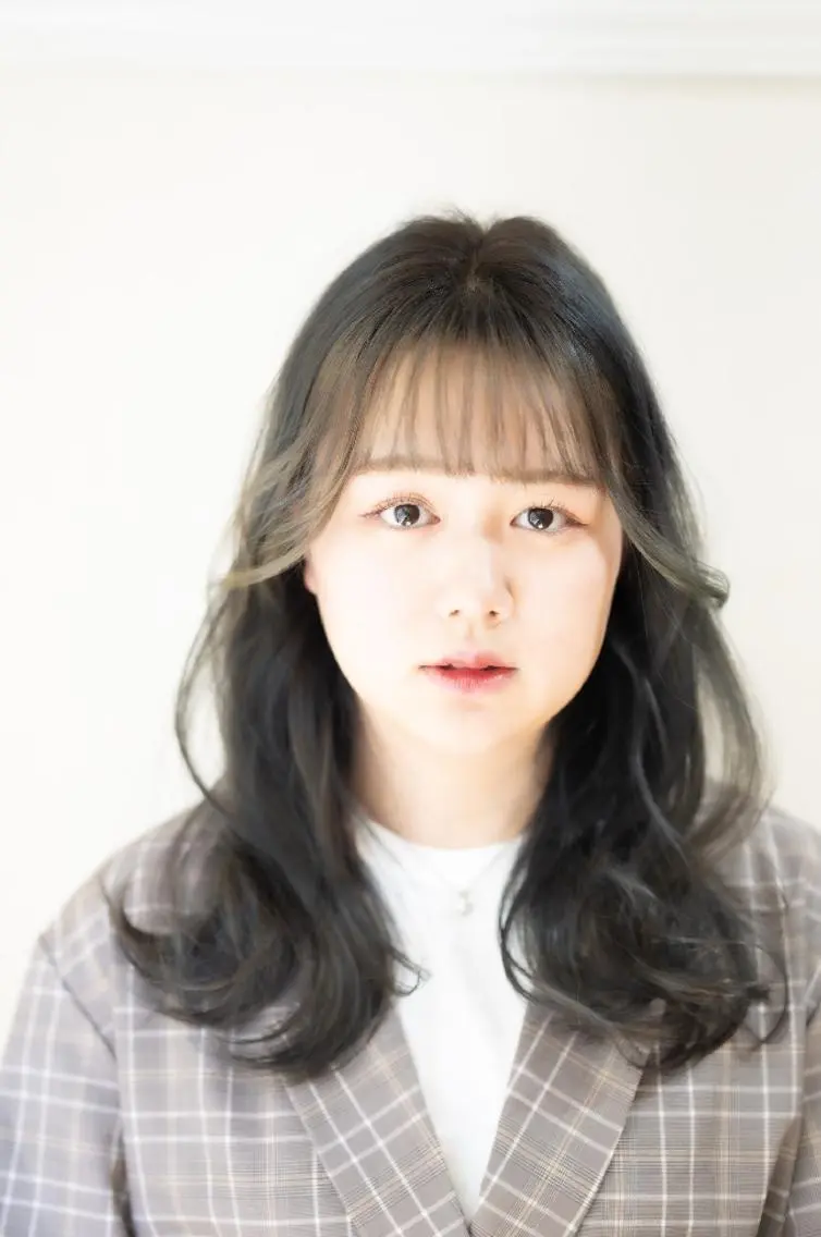 ロング カラー パーマ muk hair篠村 髪質改善/完全個室のヘアスタイル