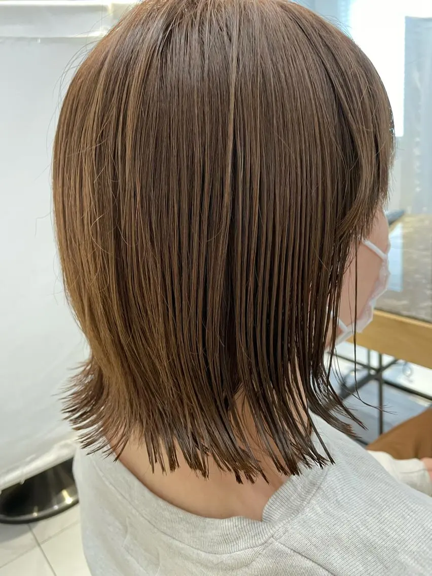 ミディアム カラー カット ヘアカラー トリートメント 🦕小林 大地🦕のヘアスタイル