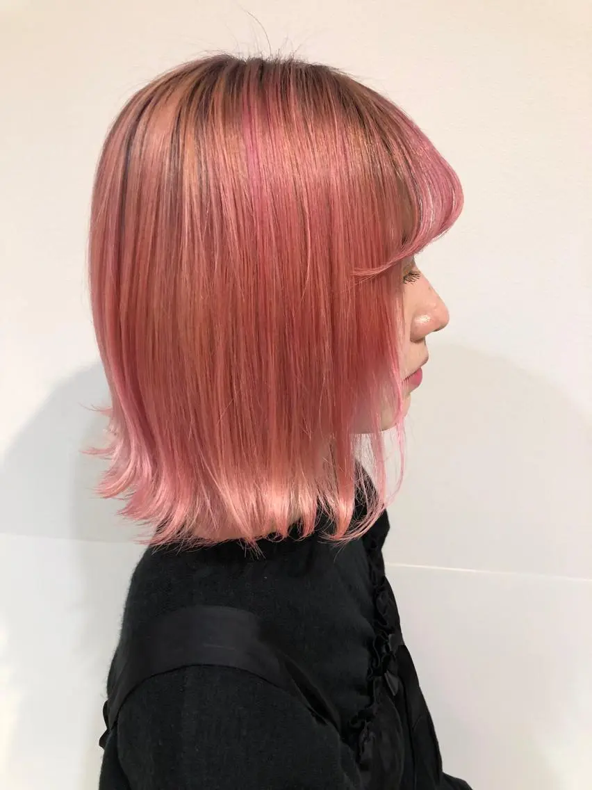 ミディアム 浜田 敦史のヘアスタイル