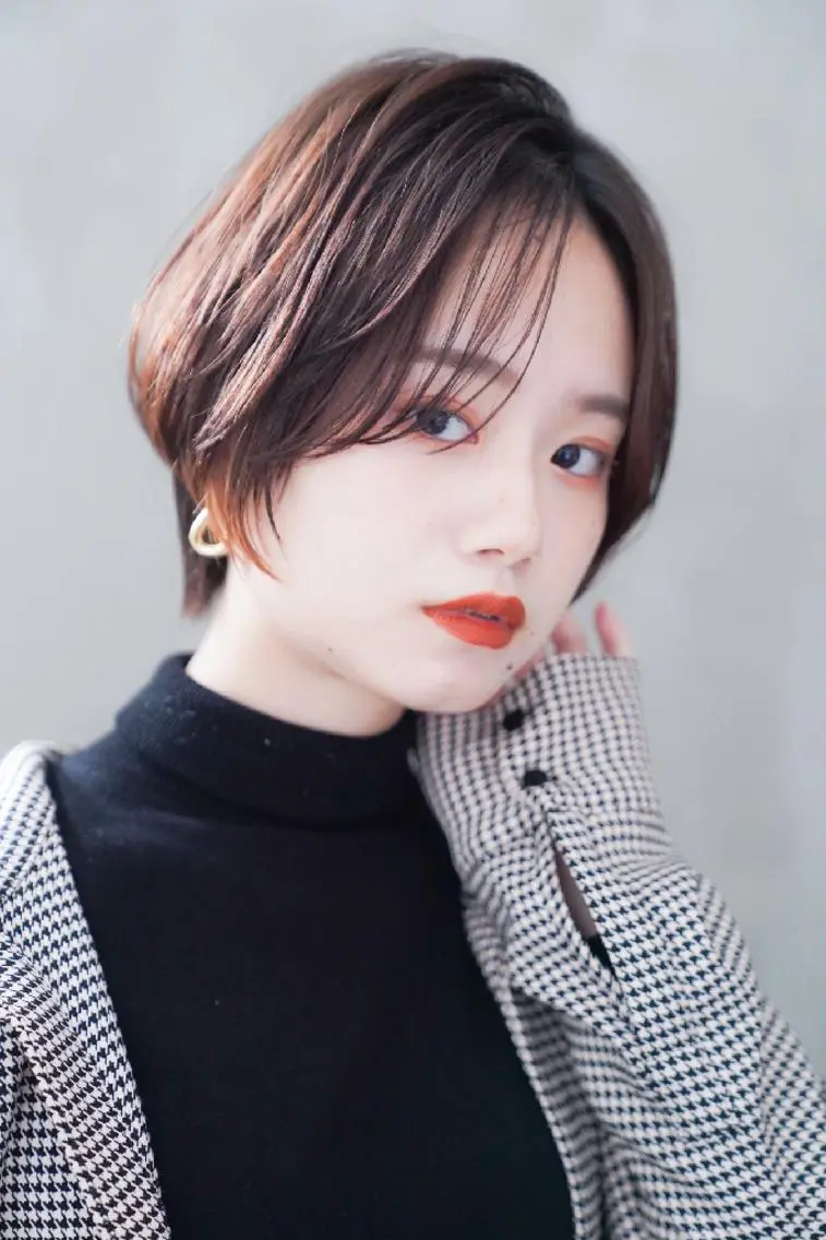 ショート カラー ショートボブ ハンサムショート ボブ ショートヘア カット ヘアカラー 松浦 正春のヘアスタイル