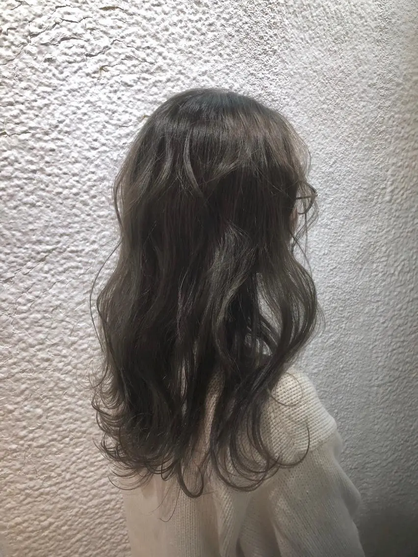 セミロング カラーアンドケアリタ kitamuuuのヘアスタイル
