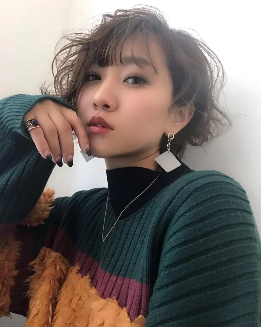 ショート カット ヘアカラー トリートメント 酸性ストレート/ブリ ーチなし/中村 匠のヘアスタイル