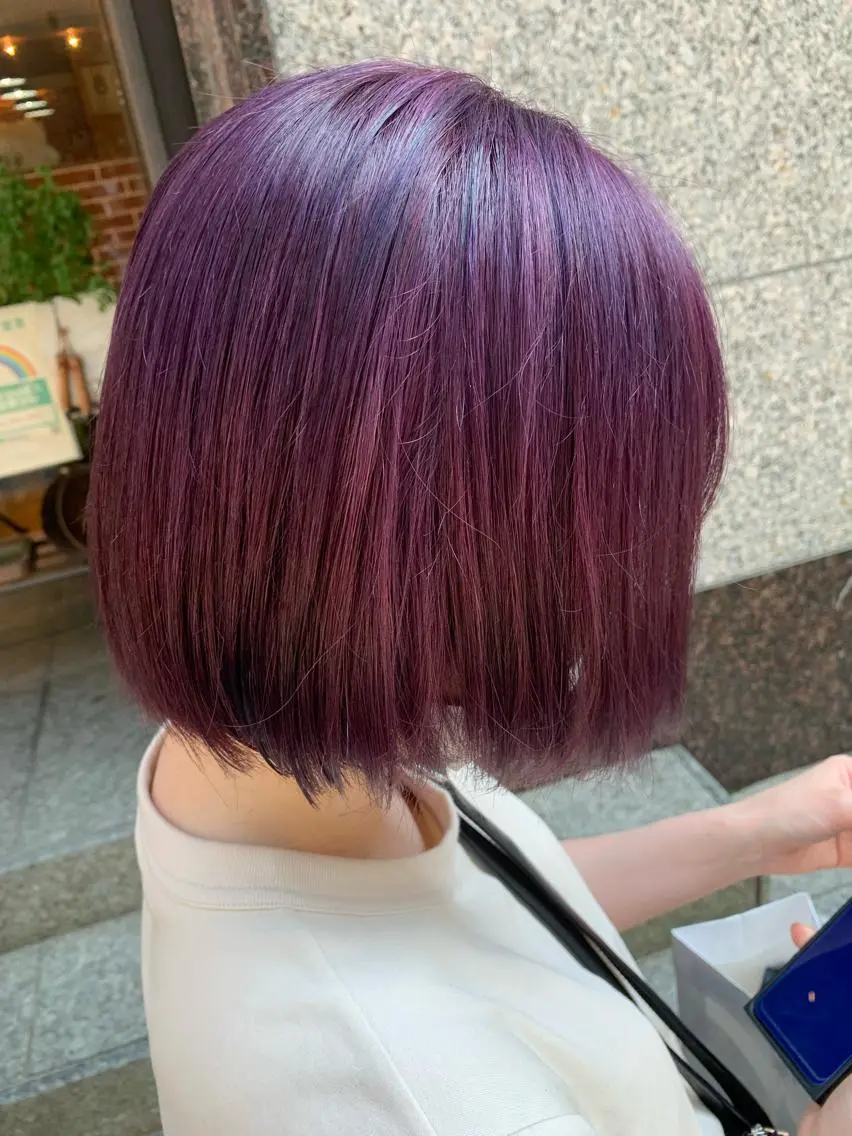 ショート カラー ヘアアレンジ ベージュカラー ブリーチ ブロンド ケアブリーチ カシス ✨🧸チバ ダイスケ🧸✨のヘアスタイル