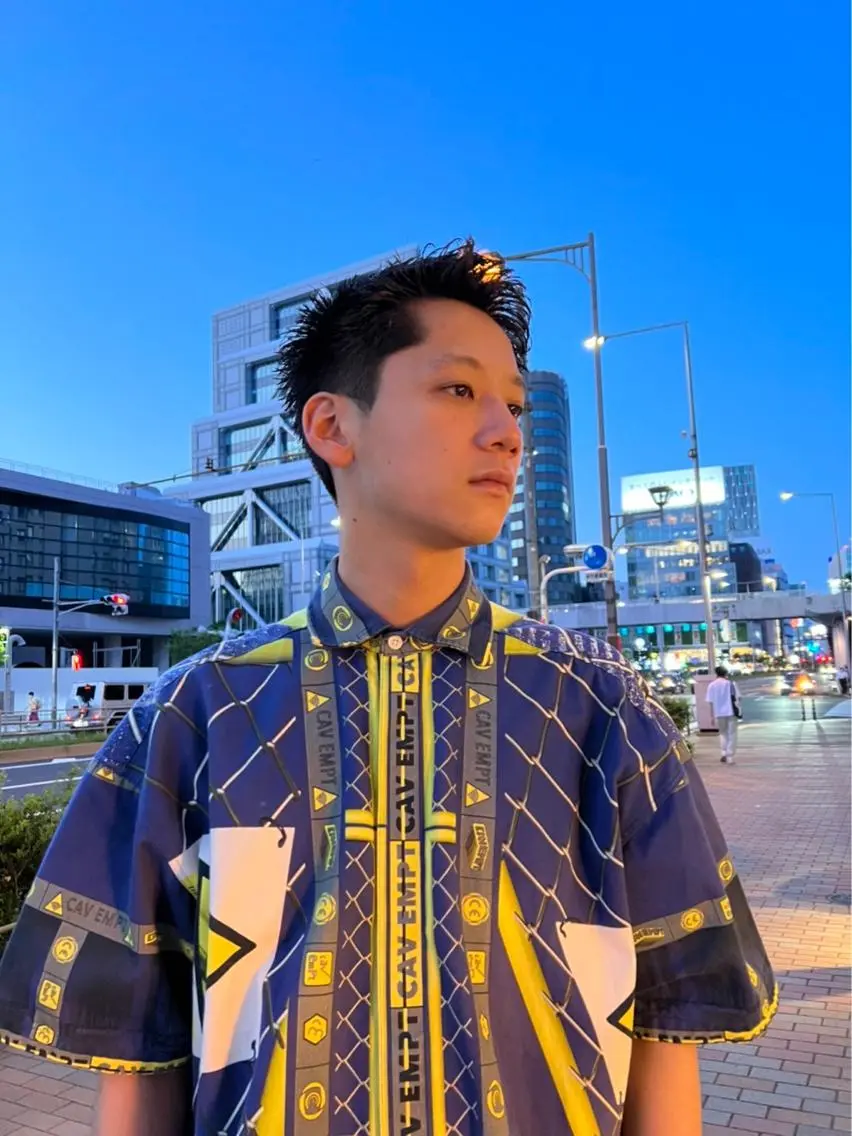 ショート カット ヘッドスパ メンズ専門ブリー チカラー⚡️リュウジのヘアスタイル