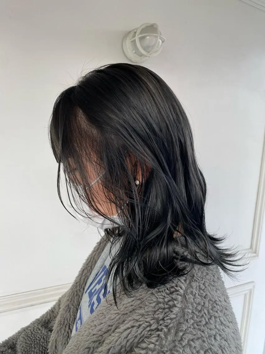 セミロング 鹿児島 聖来のヘアスタイル