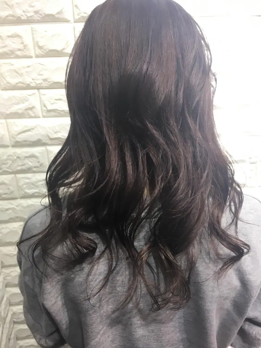 セミロング カラー グレージュ ピンクカラー カット ヘアカラー ✨U-topia渡邉 大樹【公認資格有】✨のヘアスタイル