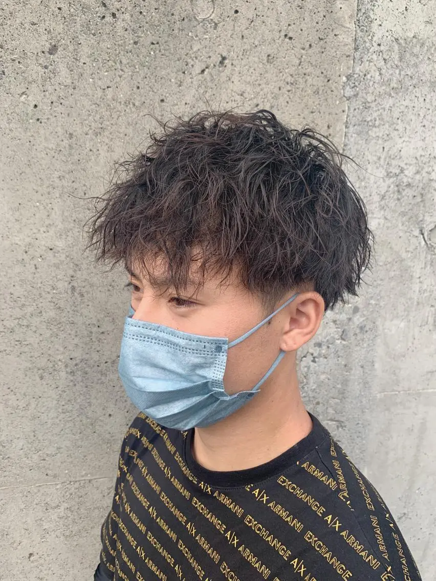 ショート 失敗しないパーマ 稲葉/草薙のヘアスタイル
