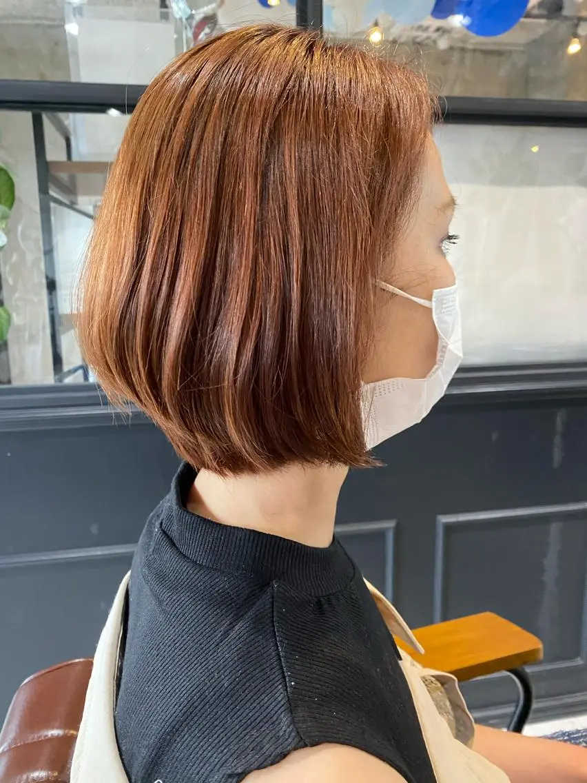 ショート カット ヘアカラー 日野 初音のヘアスタイル