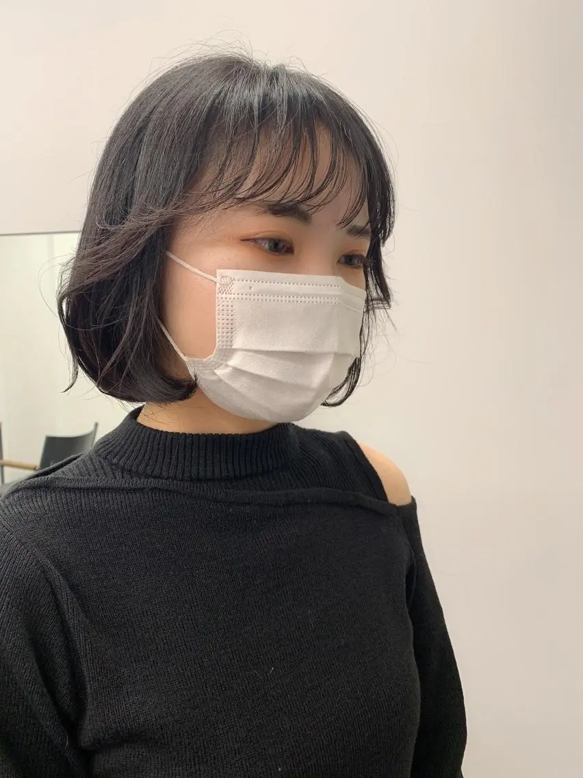 ミディアム カラー 透明感カラー✂︎ YUKAのヘアスタイル