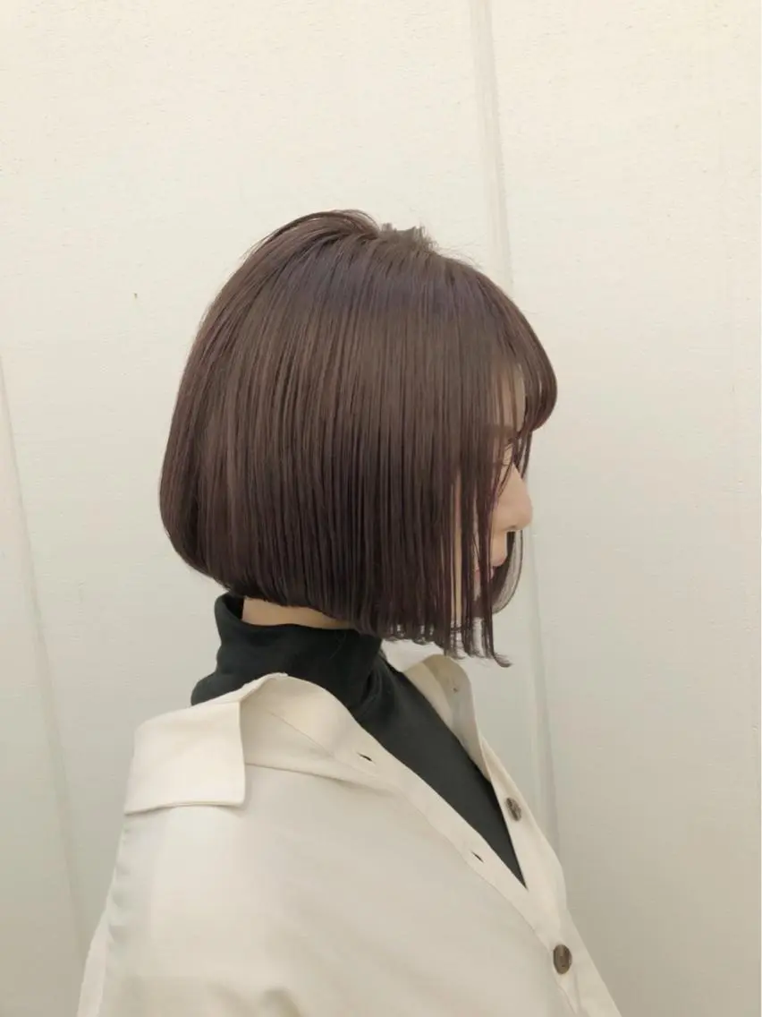 ショート カラー ノグチ ユウキ/ボブのヘアスタイル