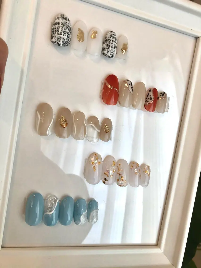 ネイル フットネイル ginger nail&spaのネイルデザイン