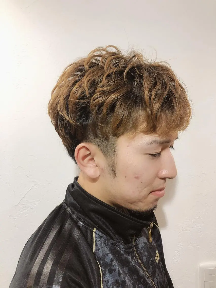メンズ やました りなのヘアスタイル