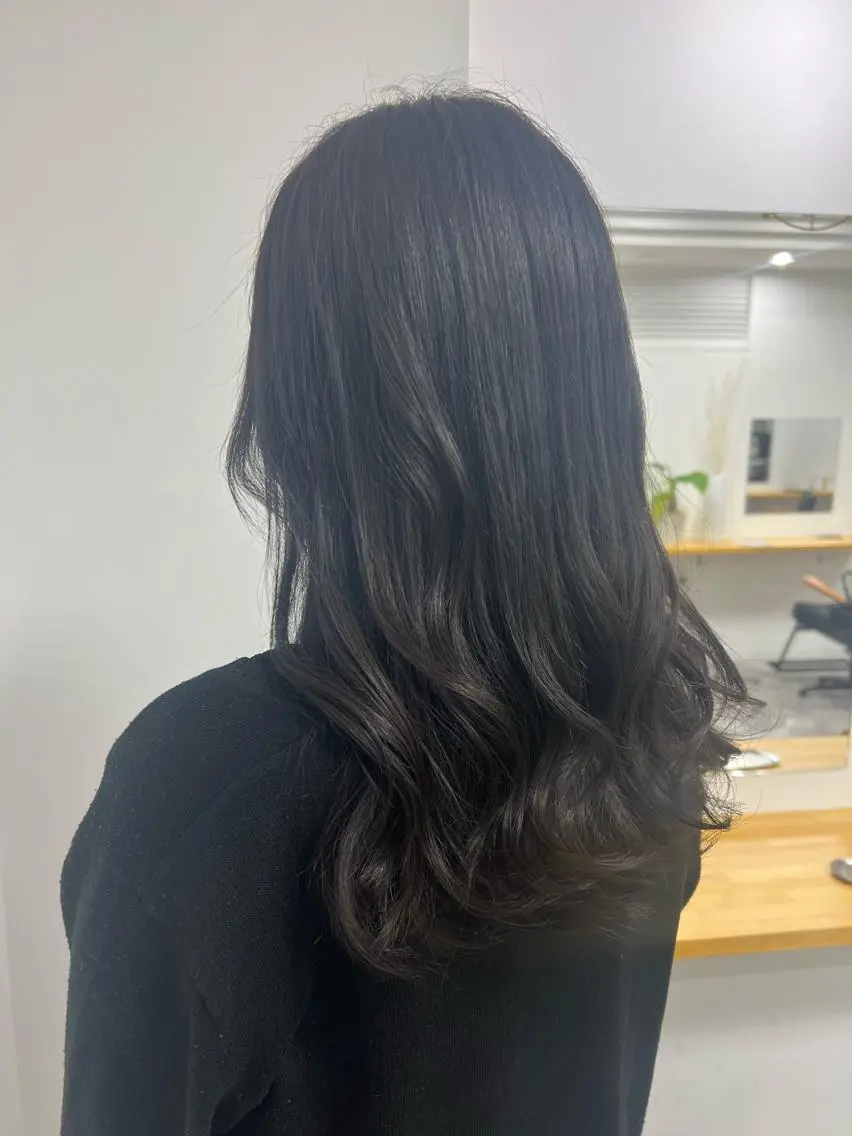 ロング パーマ 透明感◎ / 艶髪 /  森田のヘアスタイル