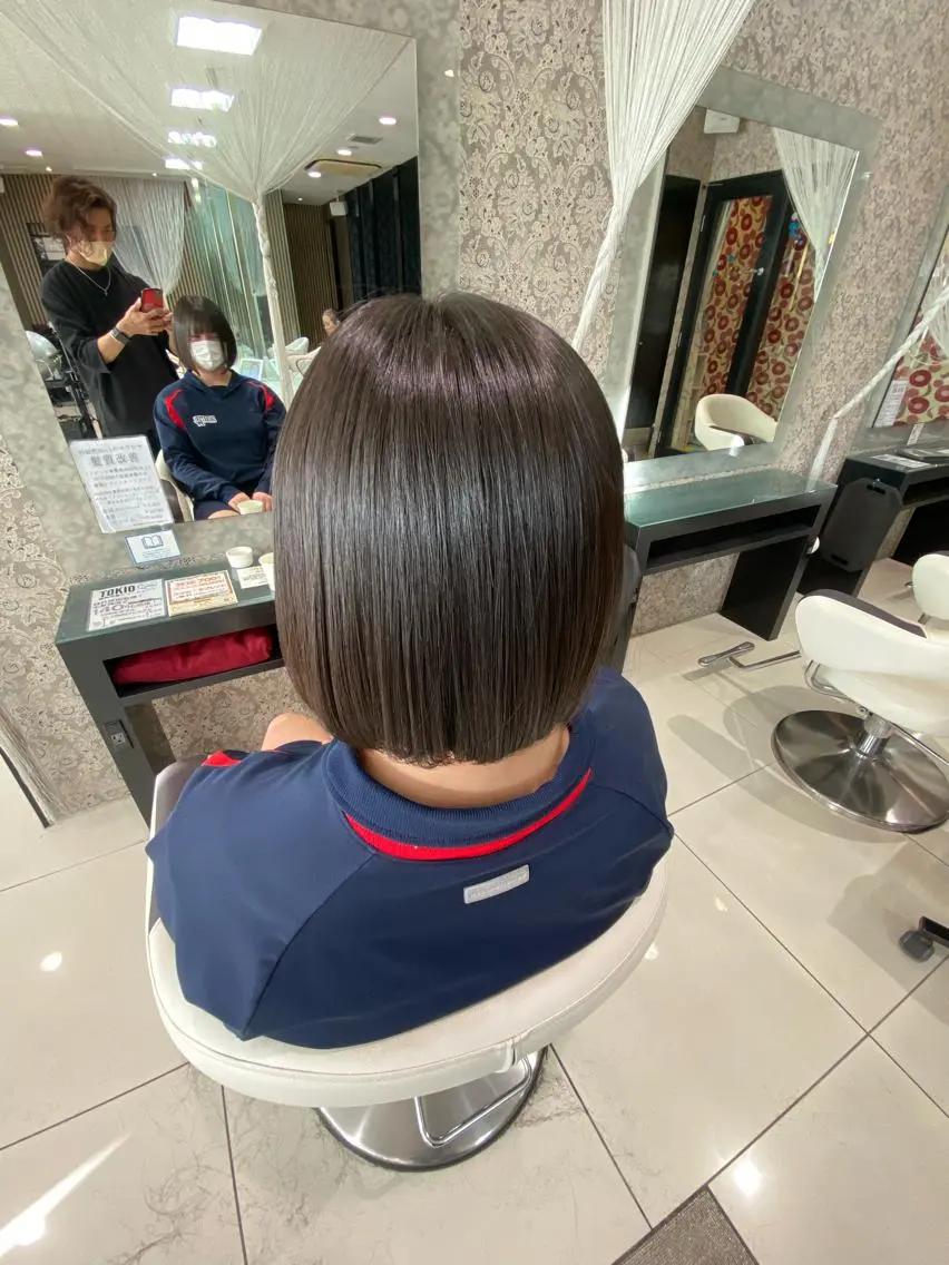 ショート 縮毛矯正 トリートメント 髪質改善・縮毛矯正 大石　郷のヘアスタイル