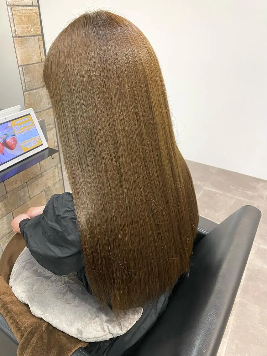 カラー ヘアカラー トリートメント 🫧カラー＆エクステ 専門🤍松下🫧のヘアスタイル