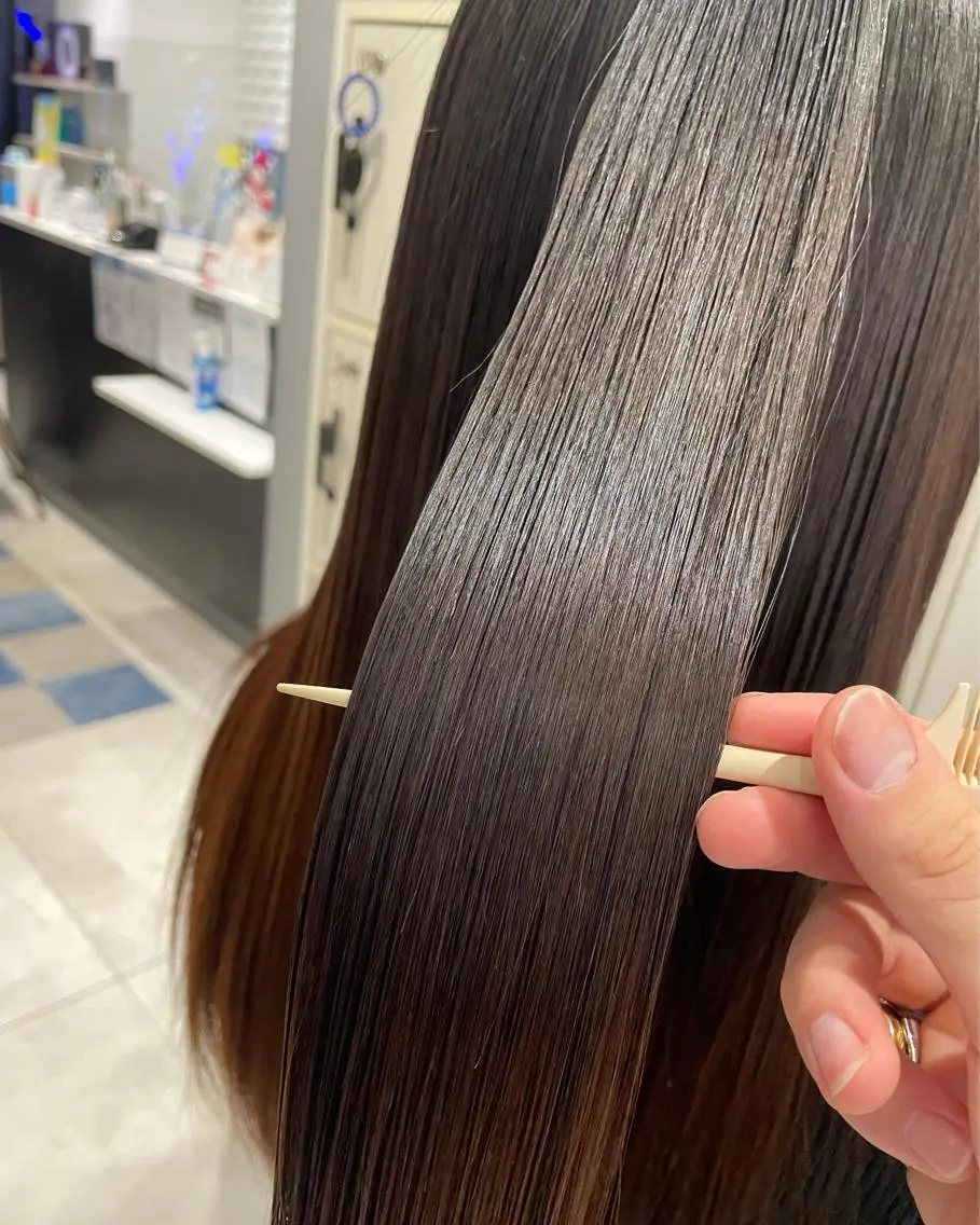 ロング ヘアアレンジ トリートメント 金森 斗夢のヘアスタイル