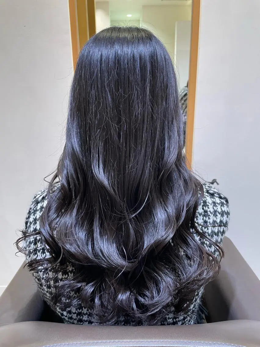 ロング ☁️ボブパーマ/ 咲良🪄のヘアスタイル