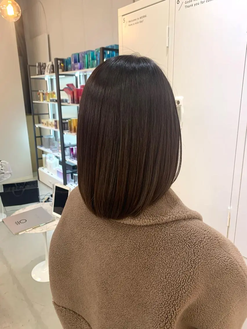 ミディアム カラー 神原 茉依🩰🪩のヘアスタイル