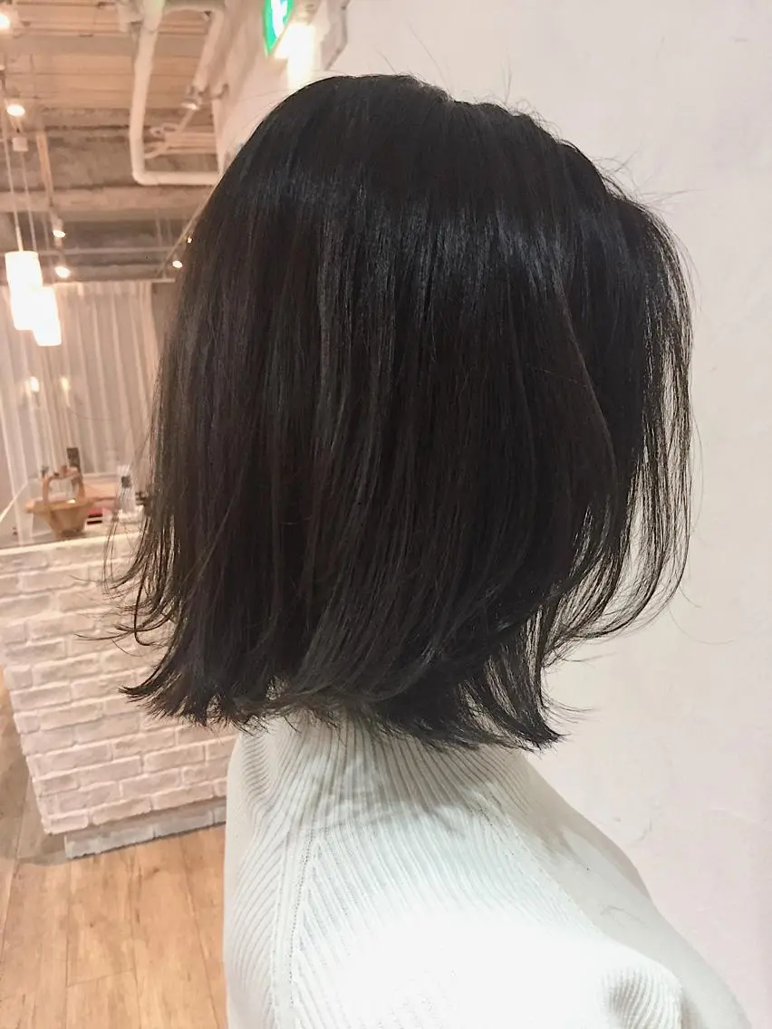 ショート カラー グレージュ ハットリ /北習志野のヘアスタイル