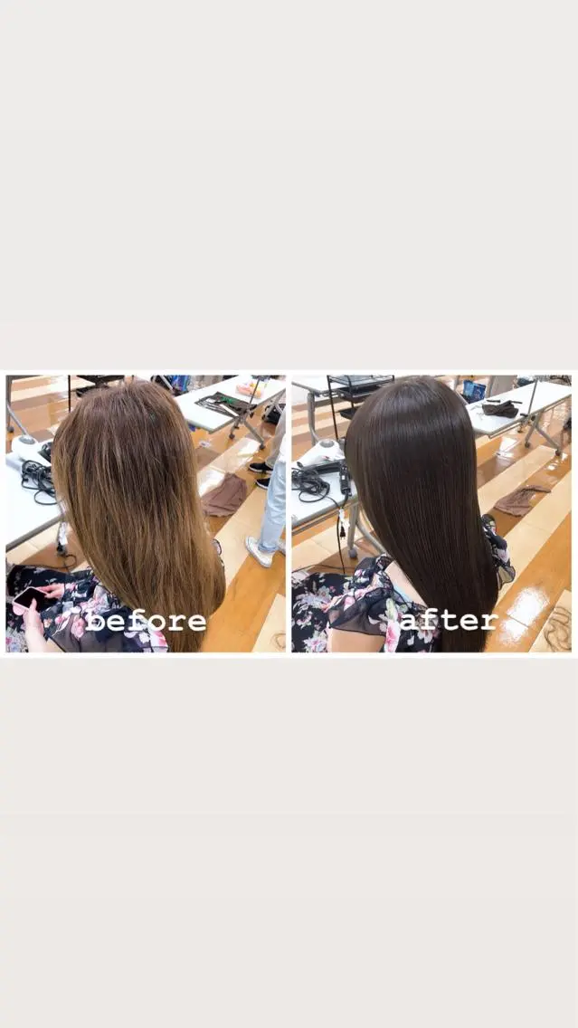 ロング カラー 中村 優志のヘアスタイル