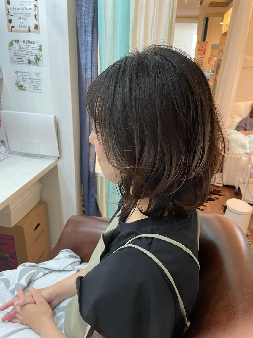 ミディアム カット 🌈elua yukaのヘアスタイル