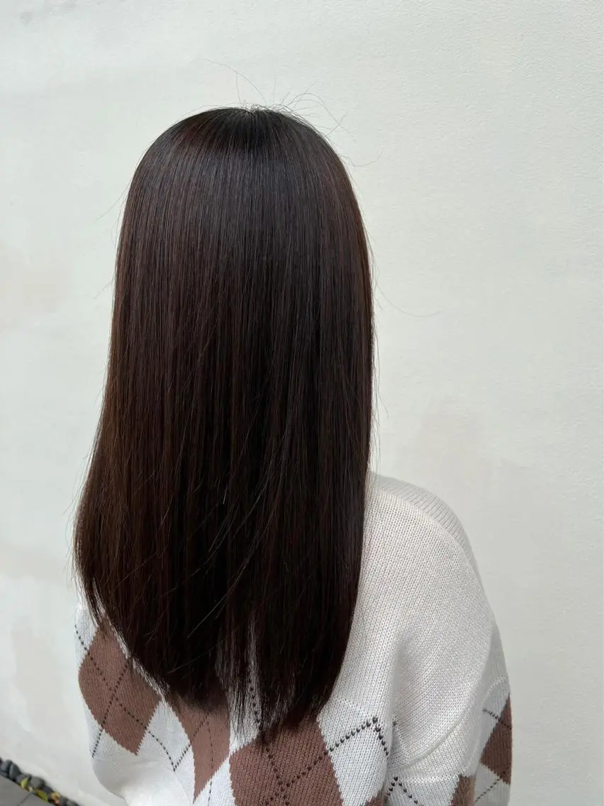 ロング 縮毛矯正 縮毛矯正 CITY./ 鈴木ことはのヘアスタイル