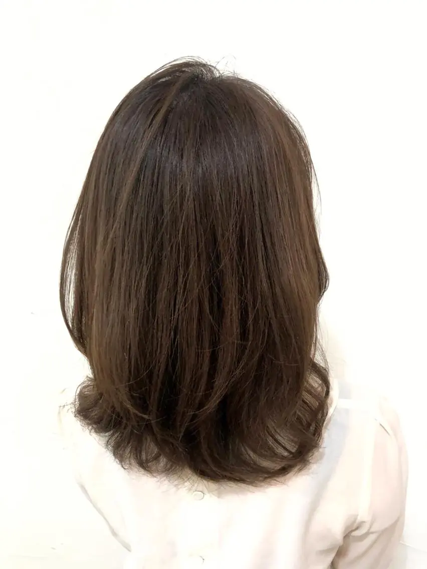 カラー RINA 🩵のヘアスタイル
