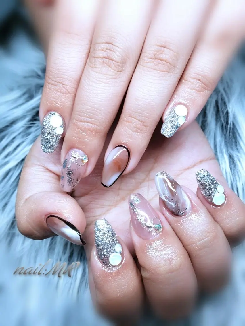 ネイル ニュアンスネイル スカルプネイル ハンドネイル Nail salon Coco【溝の口駅】のネイルデザイン