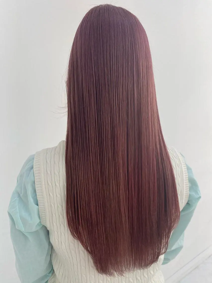 ロング トリートメント aoi ♡グレージュ ・ベージュカラーのヘアスタイル