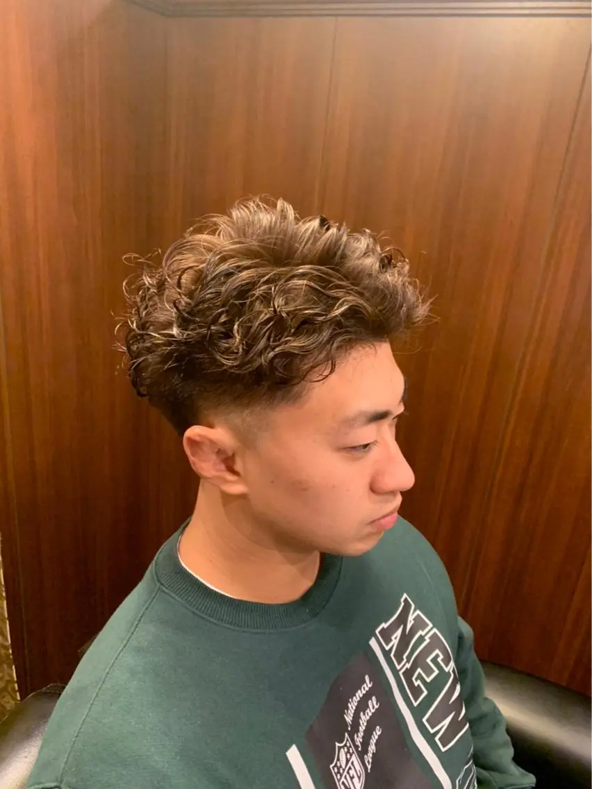 パーマ メンズ 小林 あいのヘアスタイル