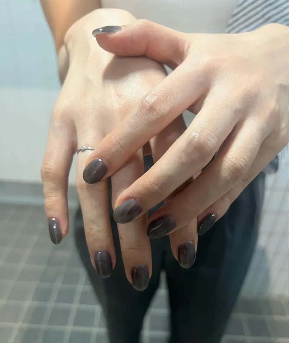 ヘアアレンジ ネイル おそろいネイル ヘアメイクネイリスト hidemi中目黒のヘアスタイル