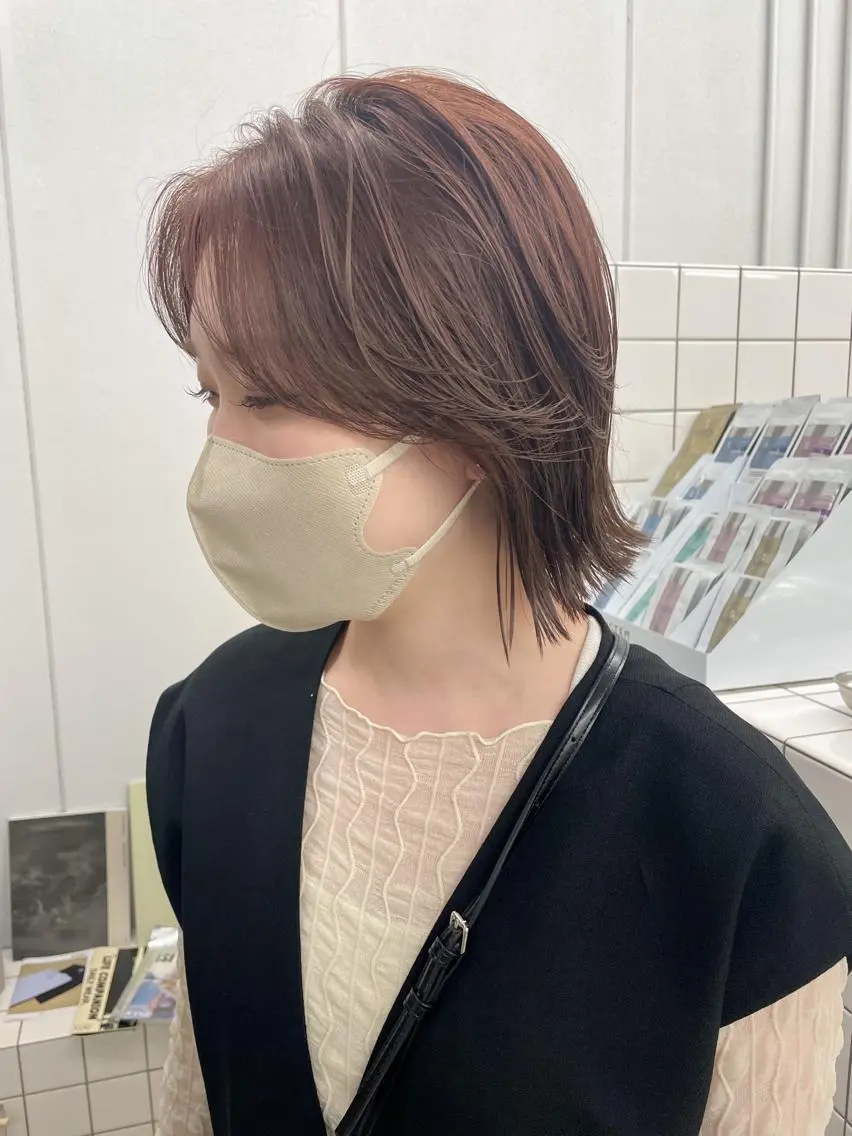 ショート カラー カット ヘアカラー 関 京磨のヘアスタイル