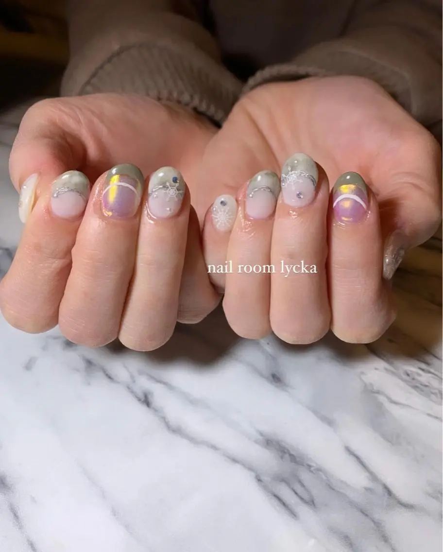 ネイル ﾈｲﾙﾙｰﾑﾘｯｶ 𝐦𝐚𝐲𝐮のネイルデザイン